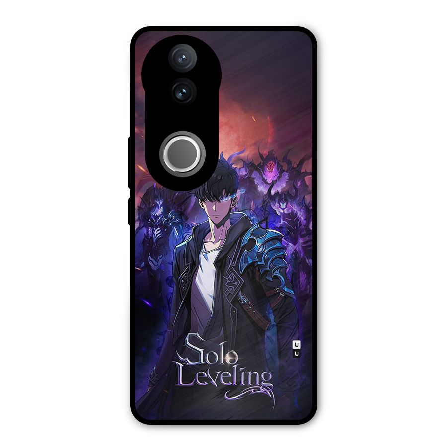 Jinwoo With Knights Metal Back Case for Vivo V50e