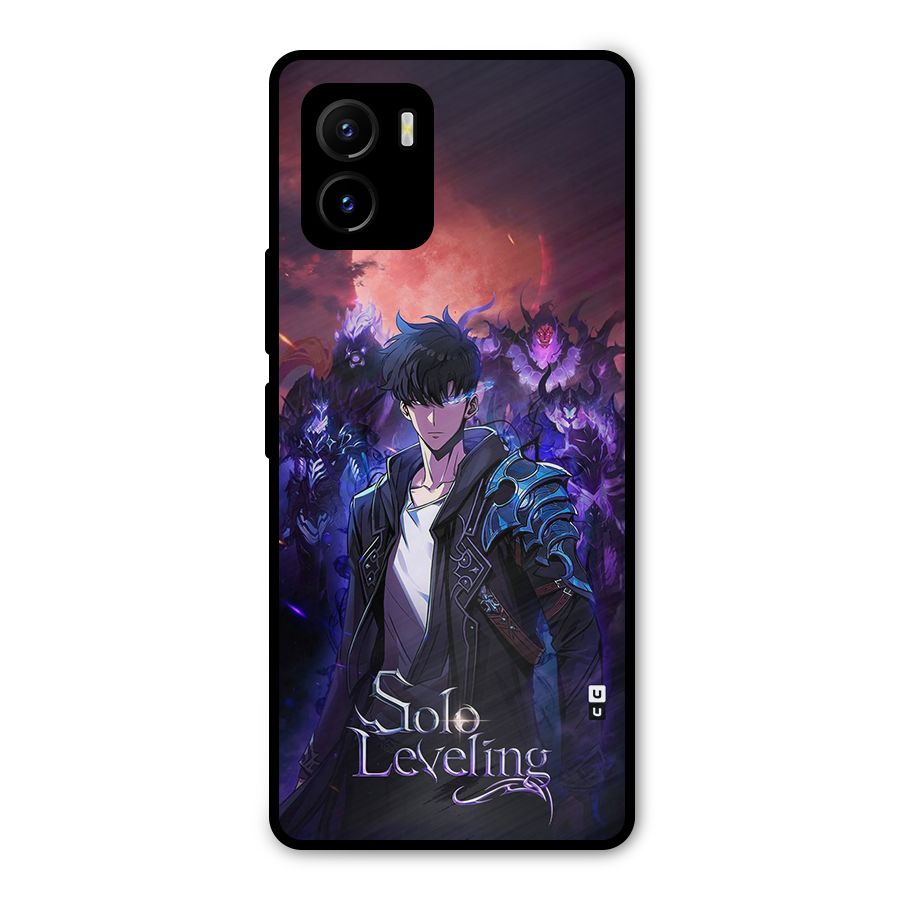Jinwoo With Knights Metal Back Case for Vivo Y15s