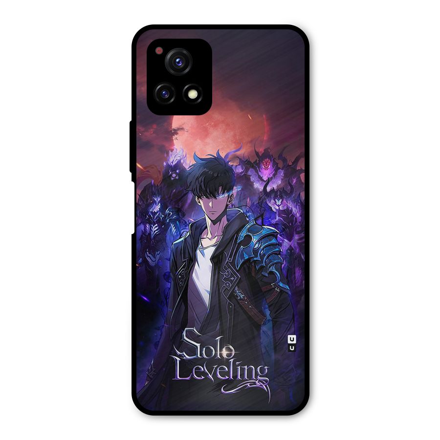 Jinwoo With Knights Metal Back Case for Vivo Y72 5G