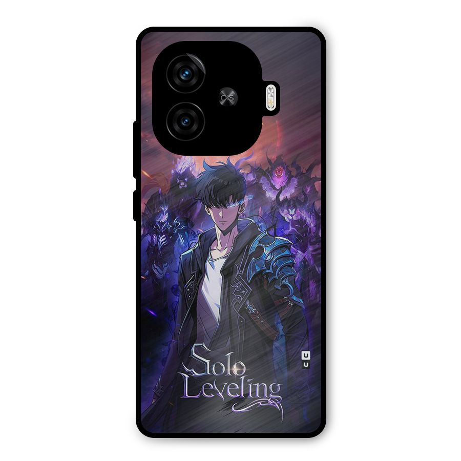 Jinwoo With Knights Metal Back Case for iQOO Z9 Turbo