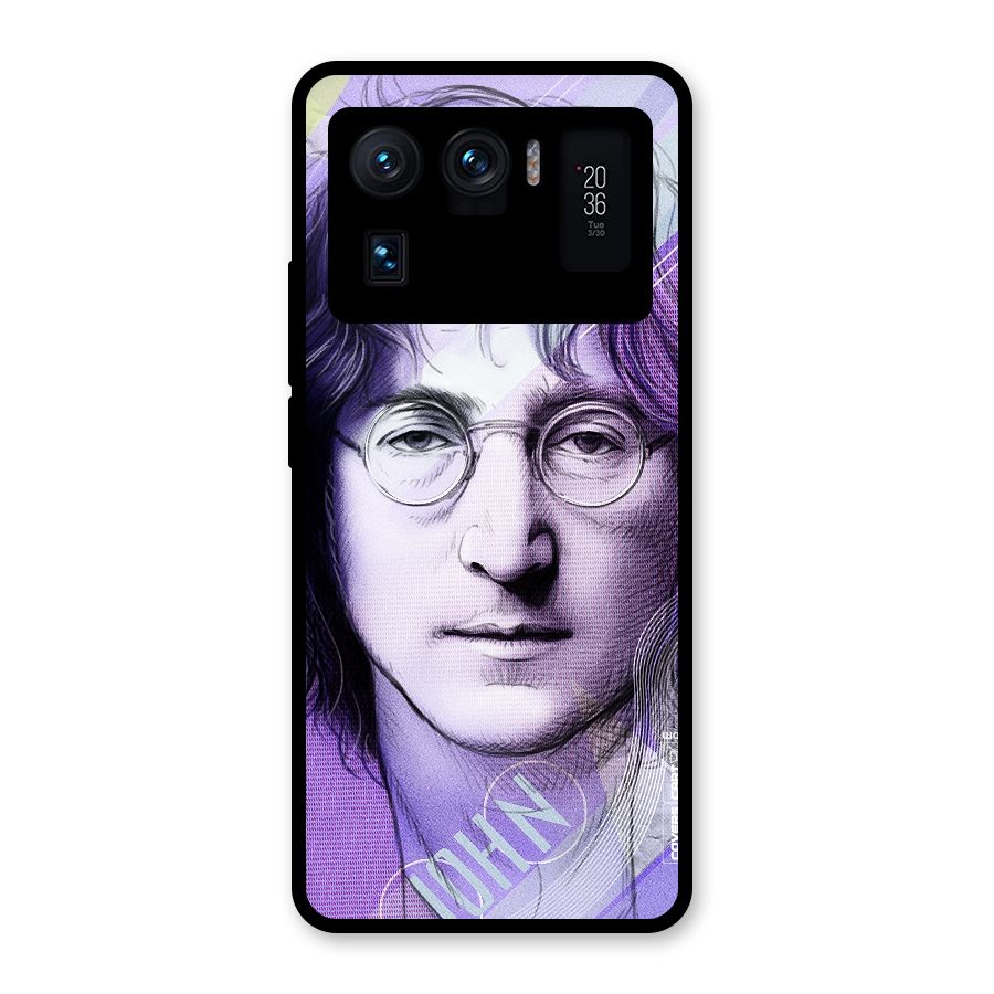 John Lennon Artwork Glass Back Case for Mi 11 Ultra