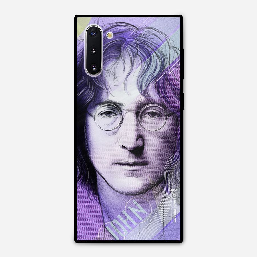 John Lennon Artwork Metal Back Case for Galaxy Note 10