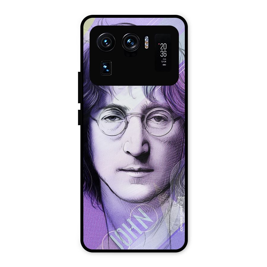 John Lennon Artwork Metal Back Case for Mi 11 Ultra