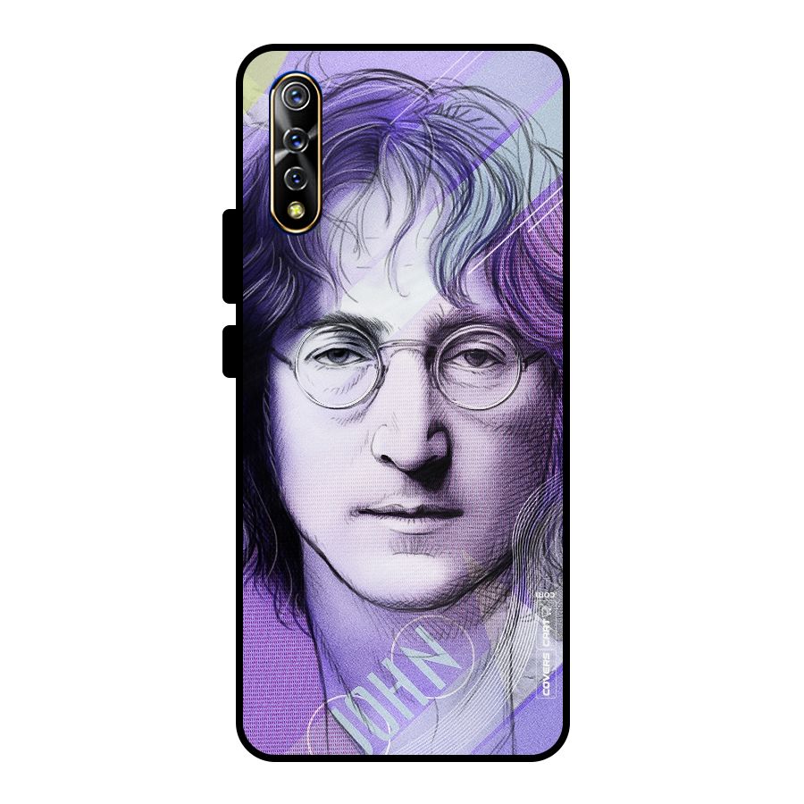 John Lennon Artwork Metal Back Case for Vivo S1