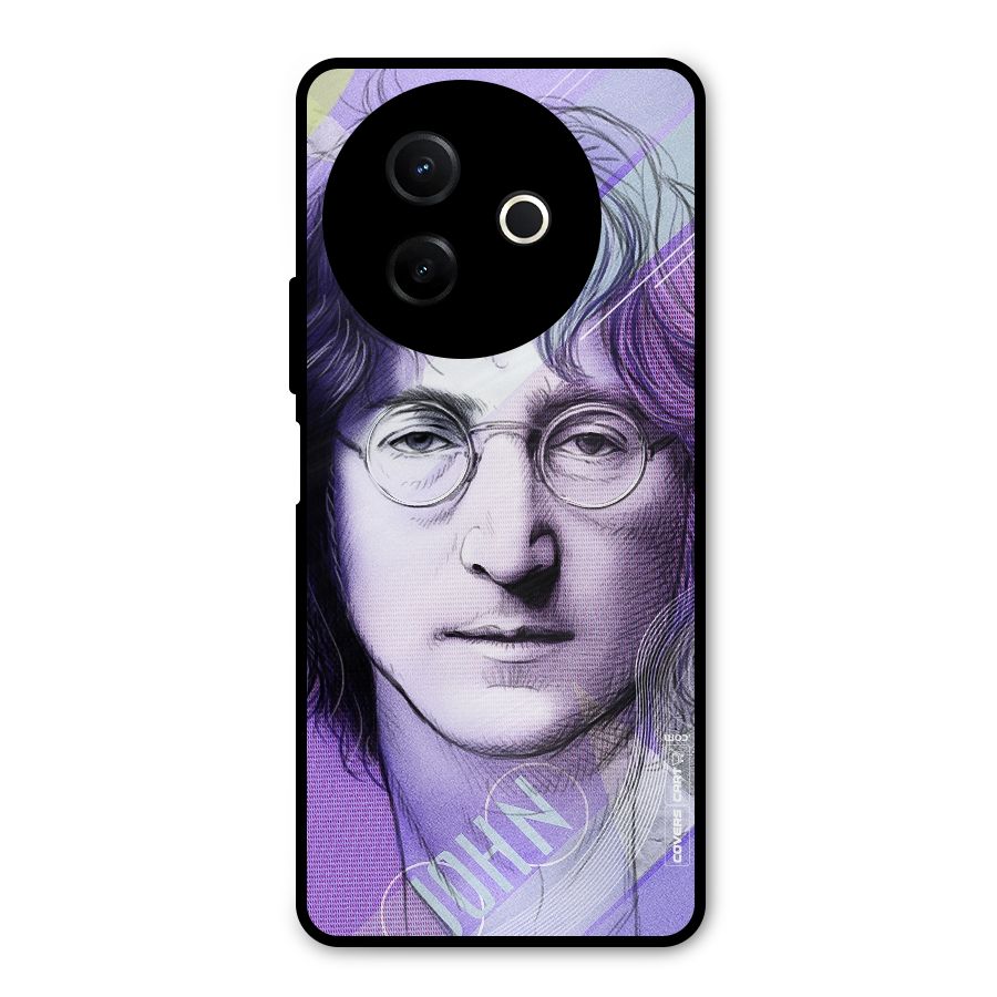 John Lennon Artwork Metal Back Case for Vivo Y39