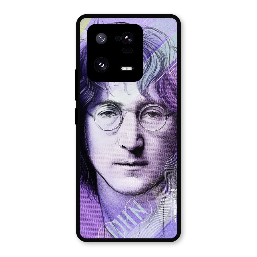 John Lennon Artwork Metal Back Case for Xiaomi 13 Pro