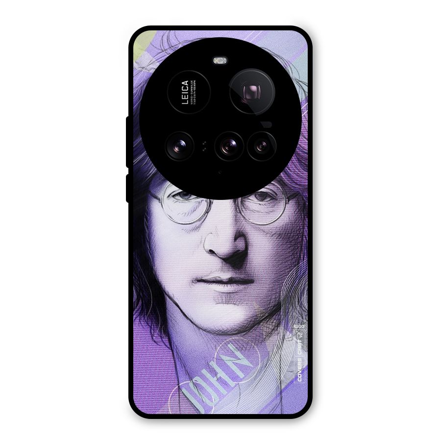 John Lennon Artwork Metal Back Case for Xiaomi 15 Ultra