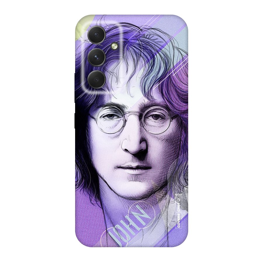 John Lennon Artwork Original Polycarbonate Back Case for Galaxy A54