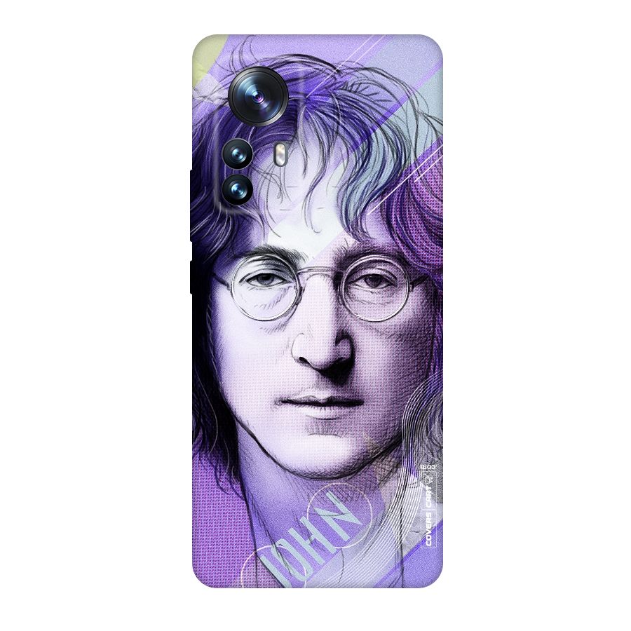 John Lennon Artwork Original Polycarbonate Back Case for Xiaomi 12 Pro