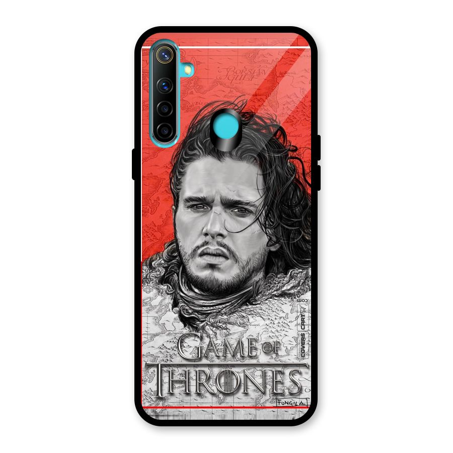 Jon Snow Nights Watch Glass Back Case for Realme Narzo 10