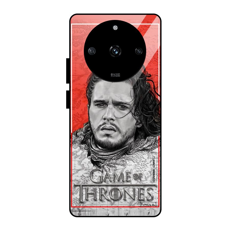 Jon Snow Nights Watch Glass Back Case for Realme Narzo 60 5G