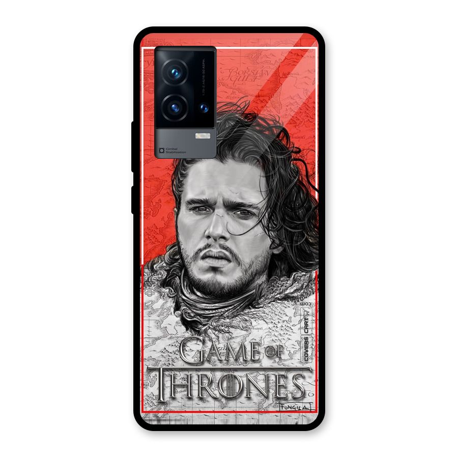 Jon Snow Nights Watch Glass Back Case for iQOO 9 5G