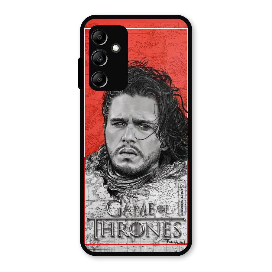 Jon Snow Nights Watch Metal Back Case for Galaxy A14 5G