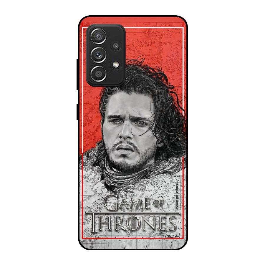 Jon Snow Nights Watch Metal Back Case for Galaxy A52s 5G