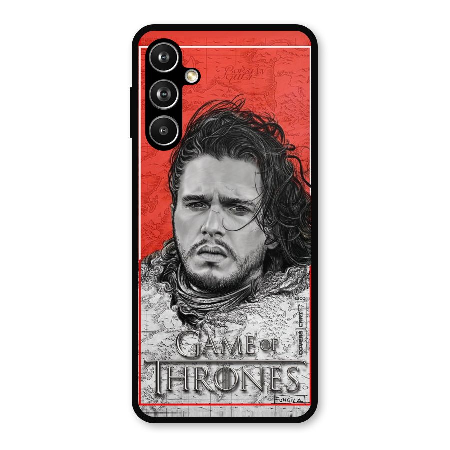 Jon Snow Nights Watch Metal Back Case for Galaxy F54