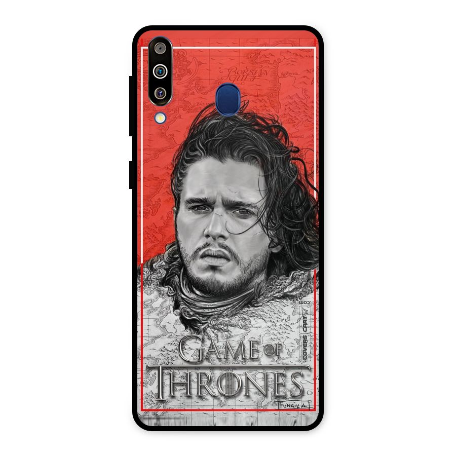 Jon Snow Nights Watch Metal Back Case for Galaxy M30
