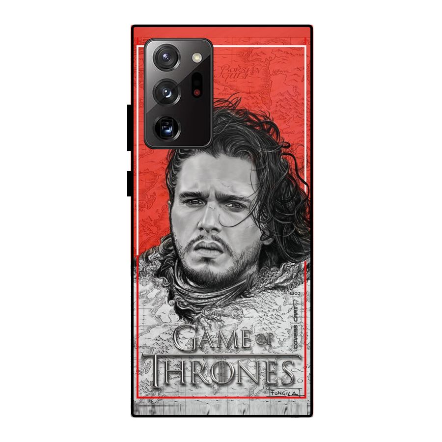 Jon Snow Nights Watch Metal Back Case for Galaxy Note 20 Ultra