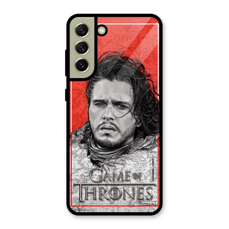 Jon Snow Nights Watch Metal Back Case for Galaxy S21 FE 5G (2023)