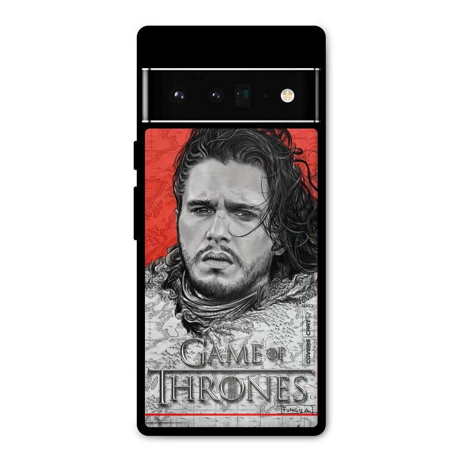 Jon Snow Nights Watch Metal Back Case for Google Pixel 6 Pro