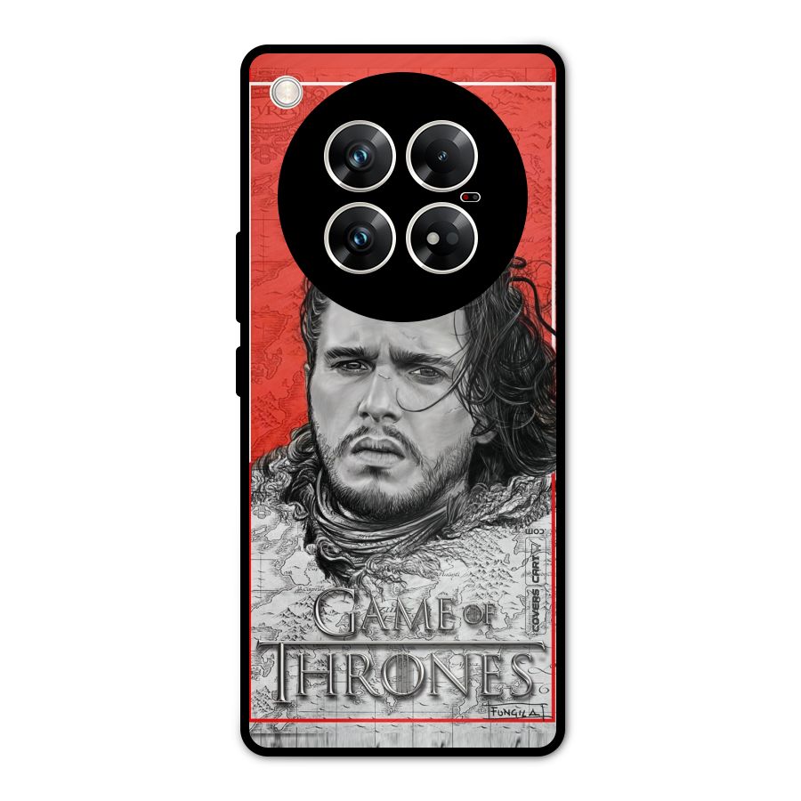 Jon Snow Nights Watch Metal Back Case for Infinix Zero 40 5G