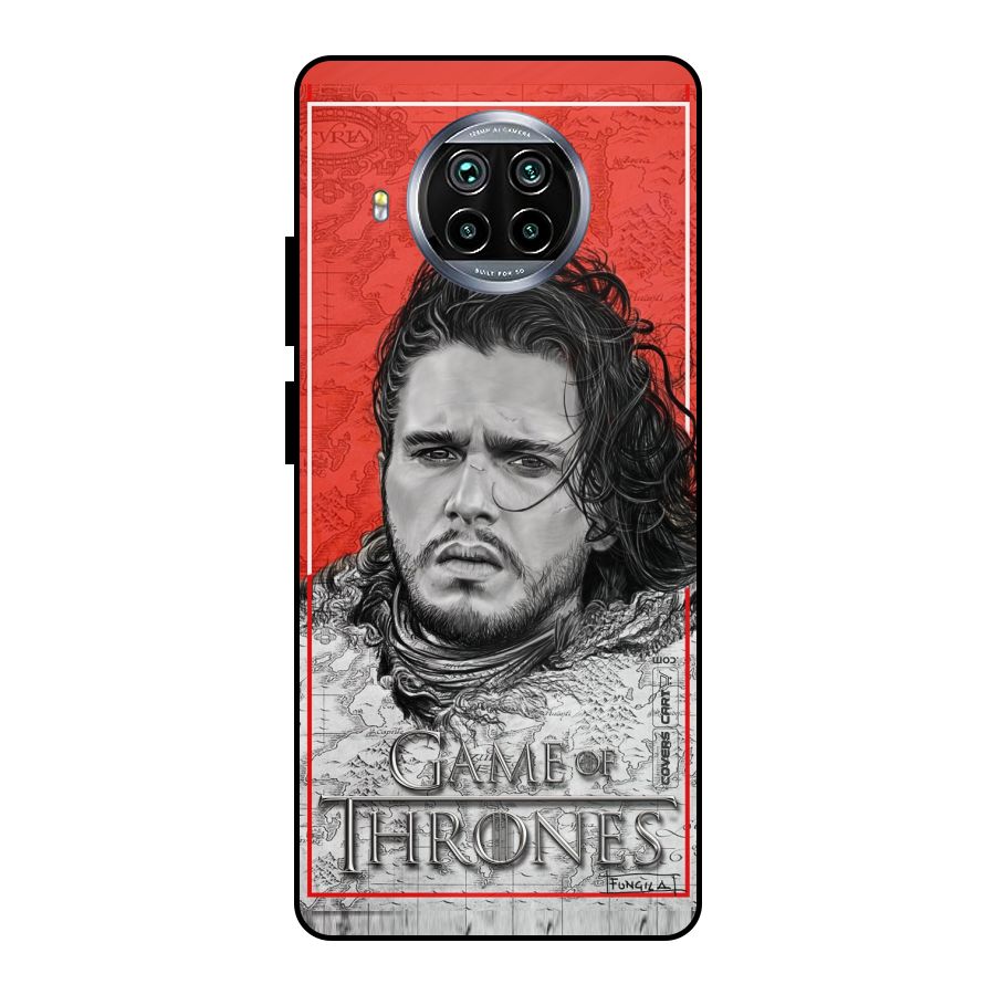 Jon Snow Nights Watch Metal Back Case for Mi 10i