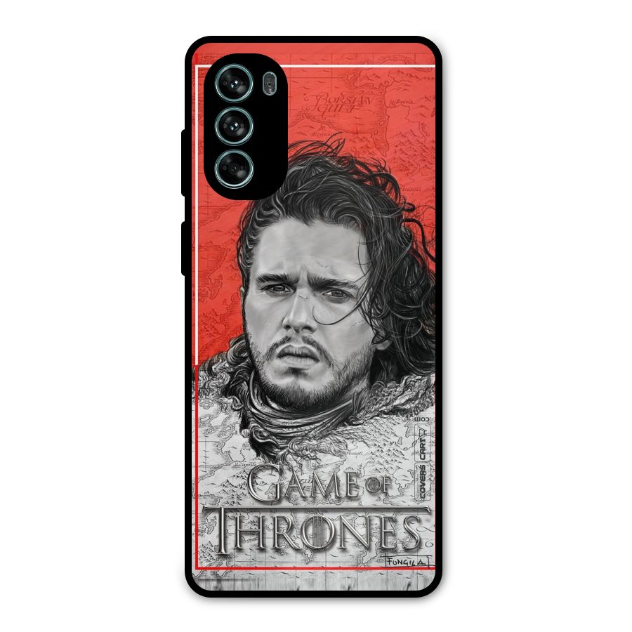 Jon Snow Nights Watch Metal Back Case for Moto G62