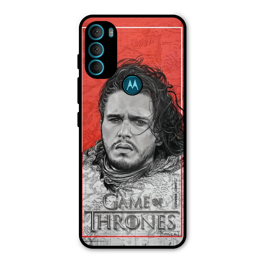 Jon Snow Nights Watch Metal Back Case for Moto G71 5G