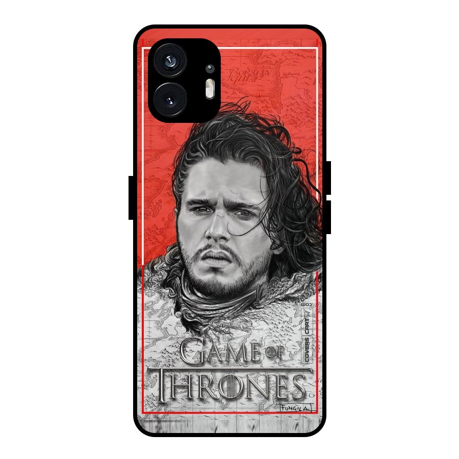 Jon Snow Nights Watch Metal Back Case for Nothing Phone 2