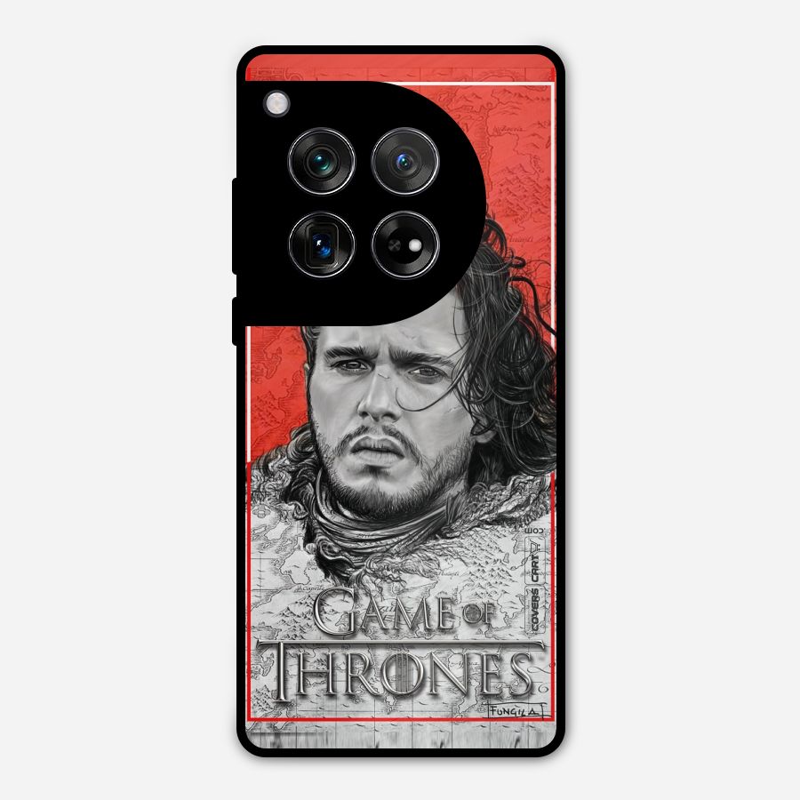 Jon Snow Nights Watch Metal Back Case for OnePlus 12