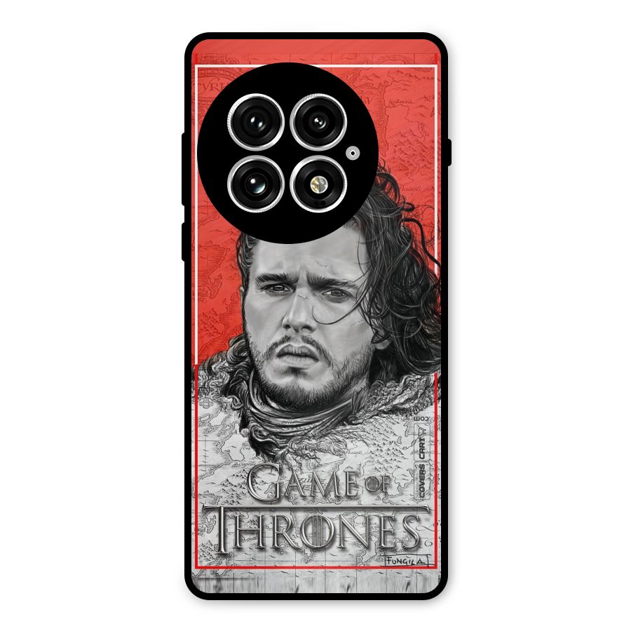 Jon Snow Nights Watch Metal Back Case for OnePlus 13