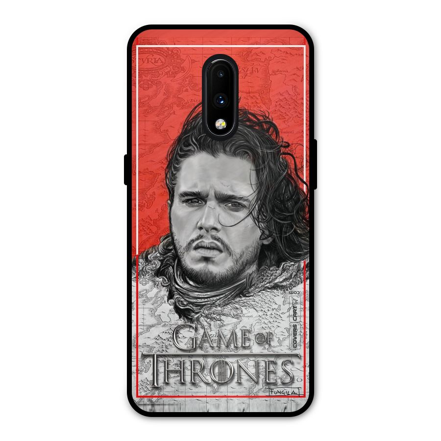 Jon Snow Nights Watch Metal Back Case for OnePlus 7