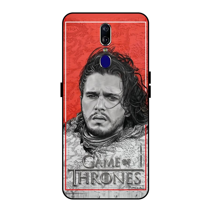 Jon Snow Nights Watch Metal Back Case for Oppo F11