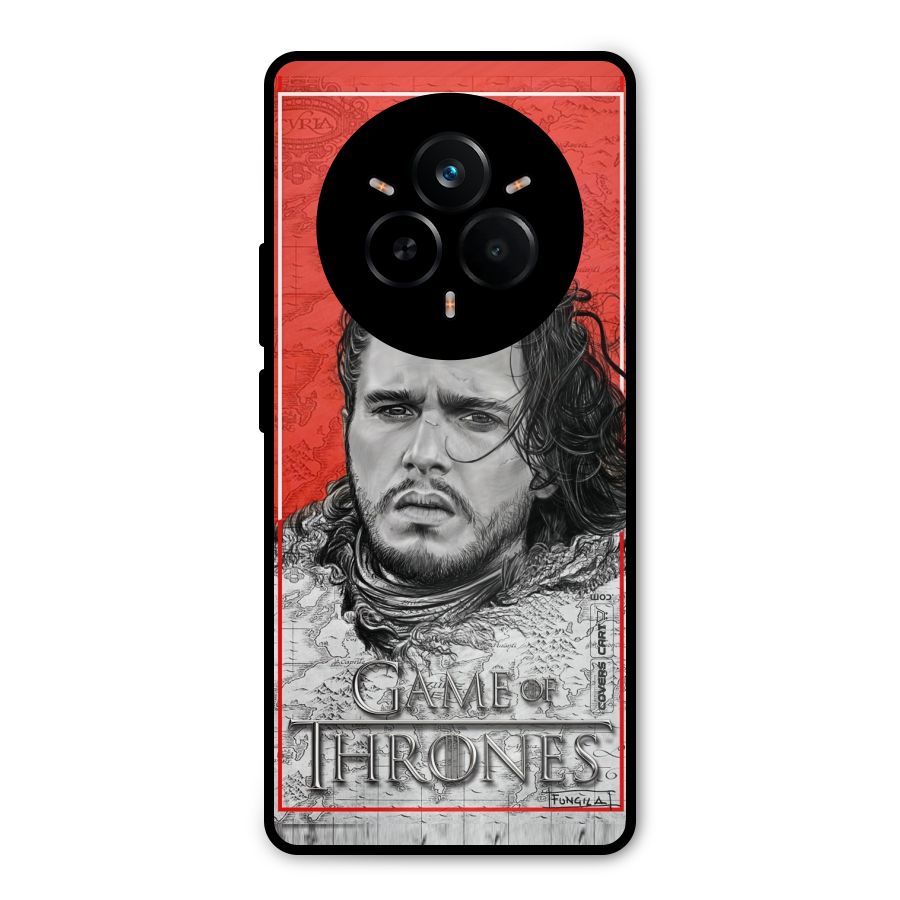 Jon Snow Nights Watch Metal Back Case for Realme 14 Pro Plus