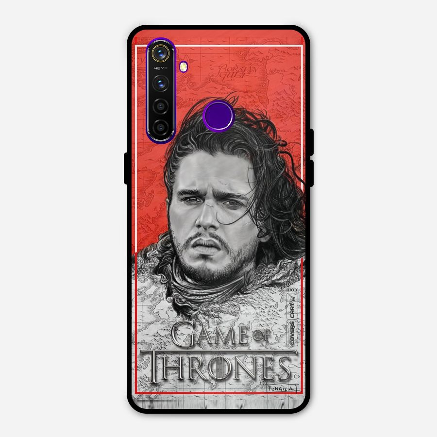 Jon Snow Nights Watch Metal Back Case for Realme 5 Pro