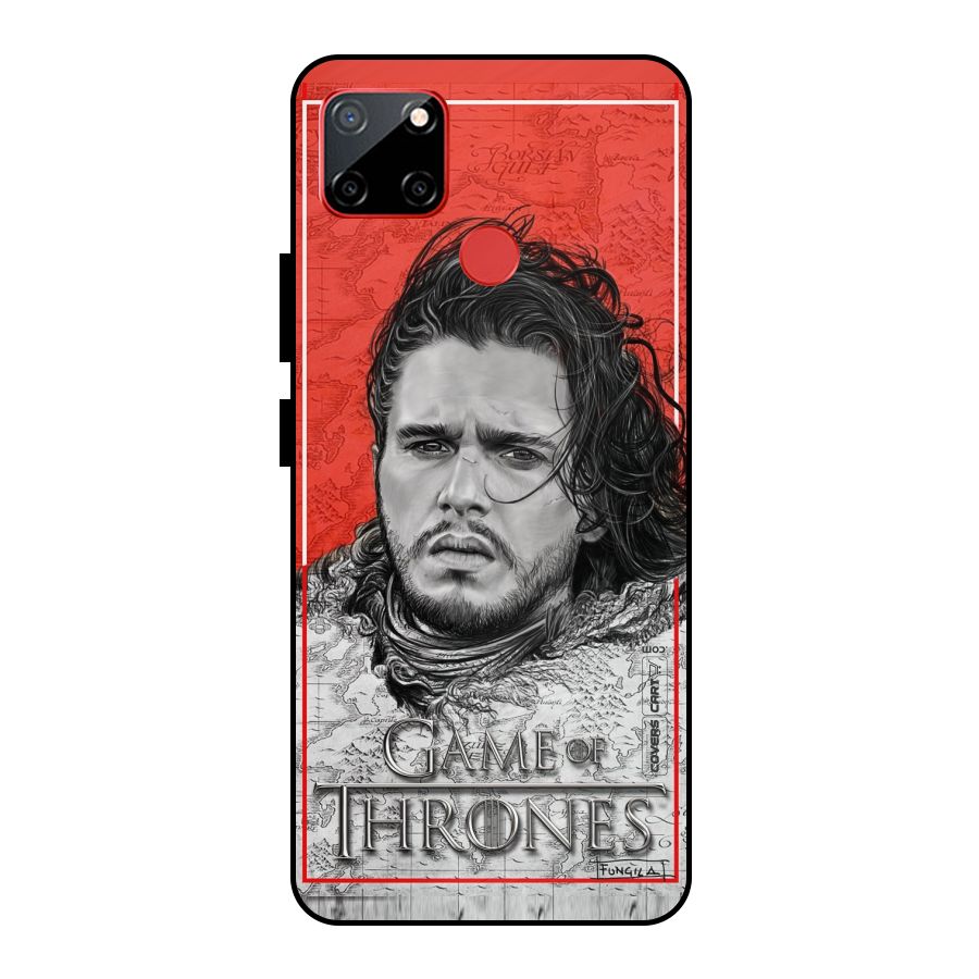 Jon Snow Nights Watch Metal Back Case for Realme C12