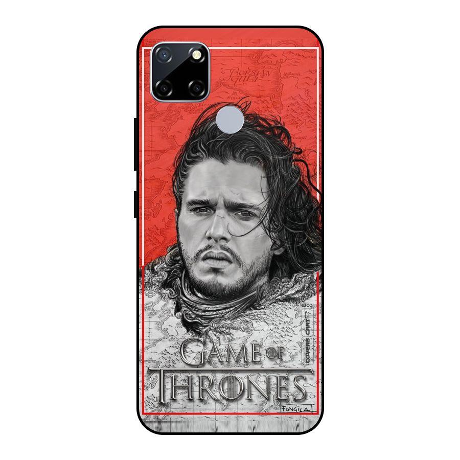 Jon Snow Nights Watch Metal Back Case for Realme Narzo 20