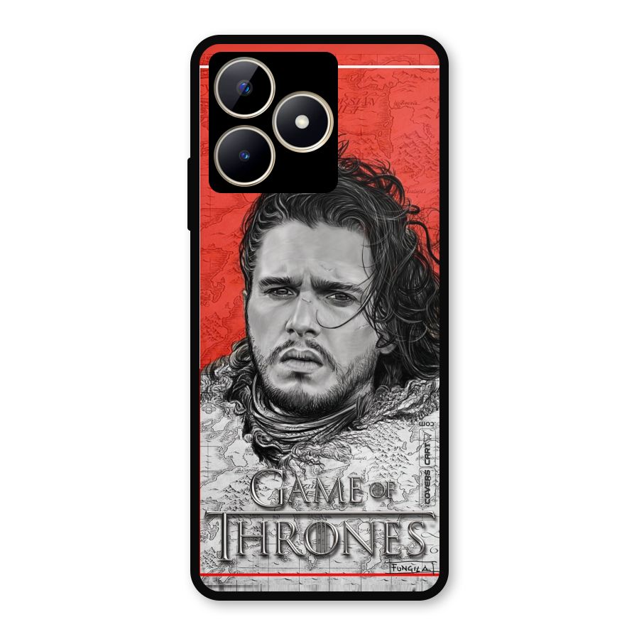 Jon Snow Nights Watch Metal Back Case for Realme Narzo N53