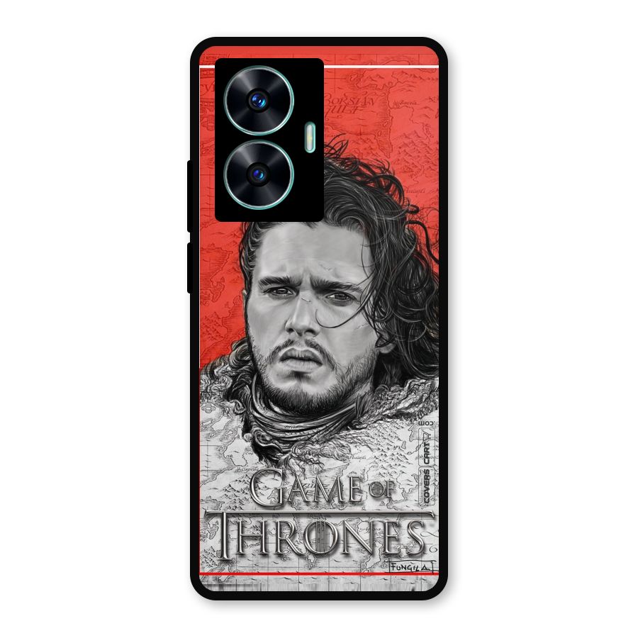 Jon Snow Nights Watch Metal Back Case for Realme Narzo N55