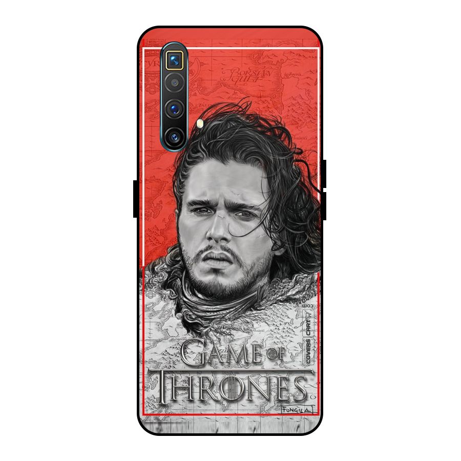 Jon Snow Nights Watch Metal Back Case for Realme X3 SuperZoom