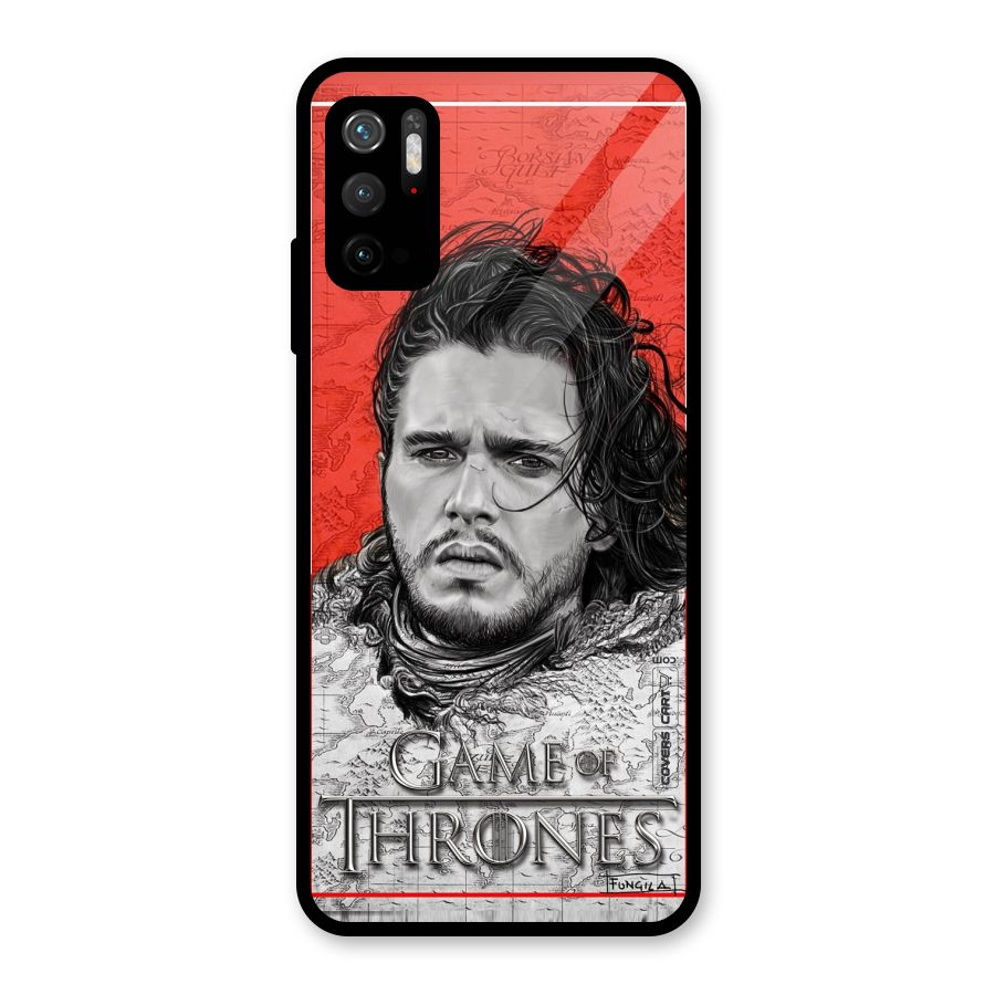 Jon Snow Nights Watch Metal Back Case for Redmi Note 10T 5G