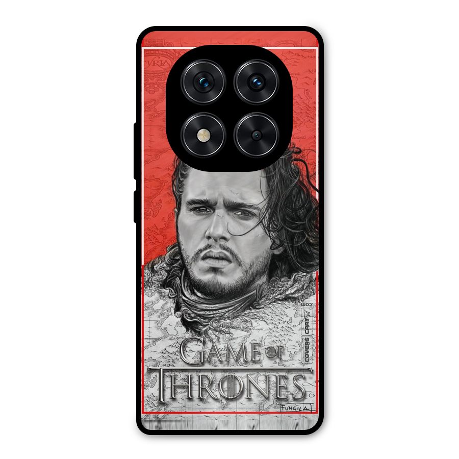 Jon Snow Nights Watch Metal Back Case for Redmi Note 14 Pro 5G