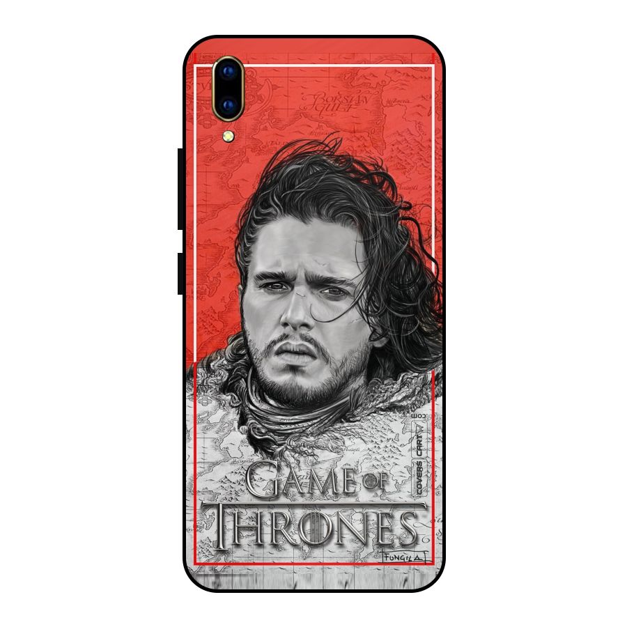 Jon Snow Nights Watch Metal Back Case for Vivo V11 Pro