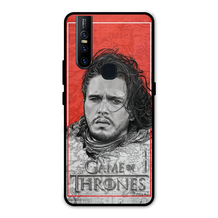 Jon Snow Nights Watch Metal Back Case for Vivo V15