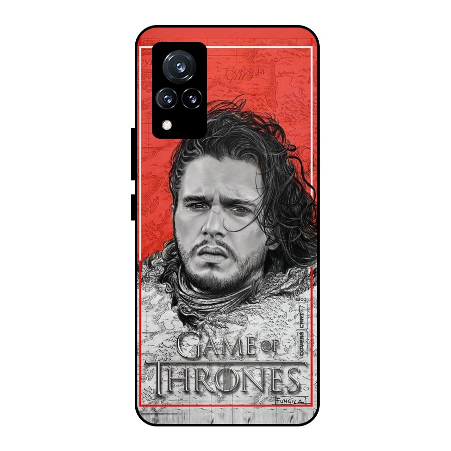 Jon Snow Nights Watch Metal Back Case for Vivo V21 5G
