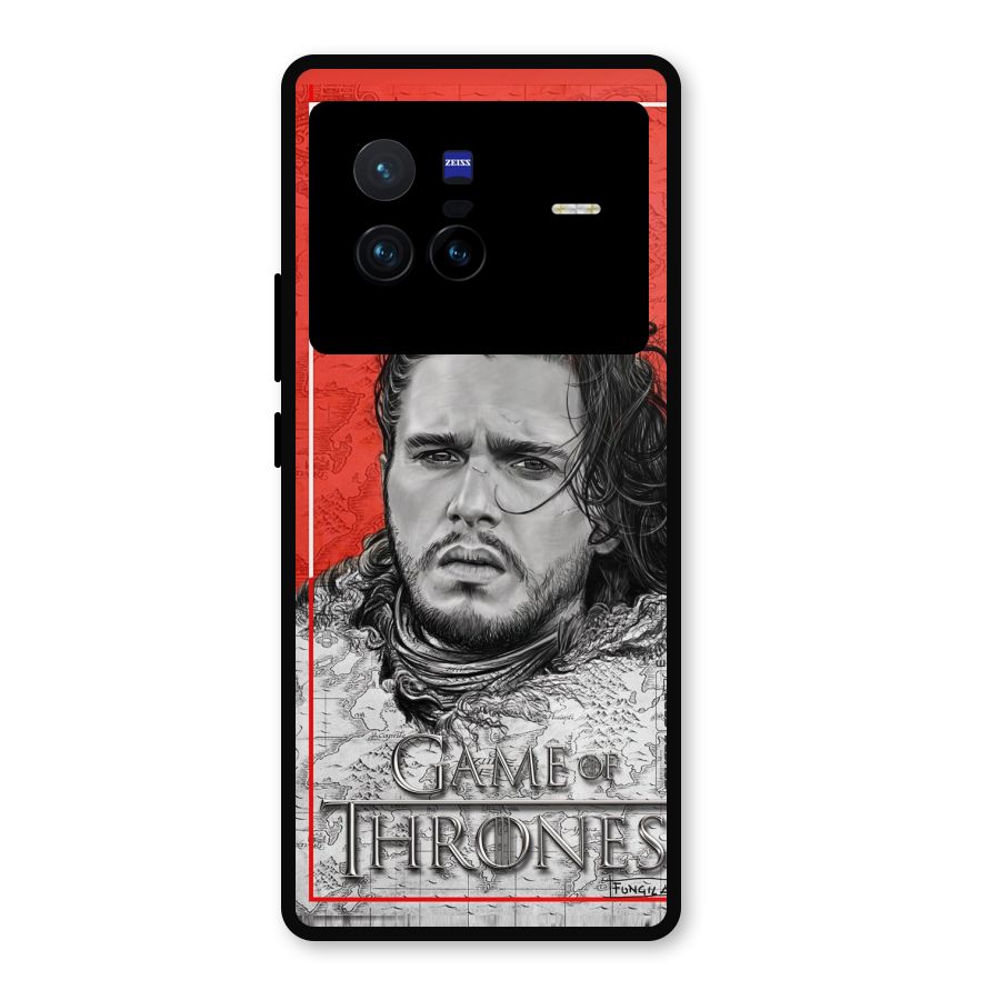 Jon Snow Nights Watch Metal Back Case for Vivo X80