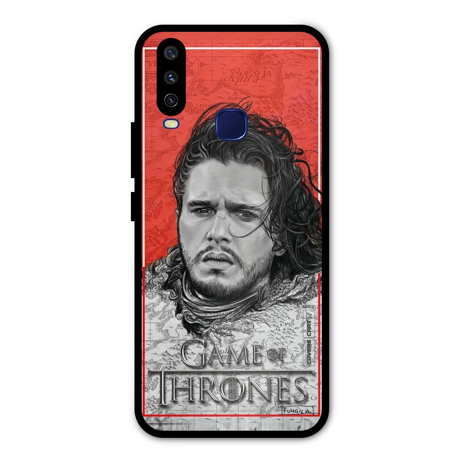 Jon Snow Nights Watch Metal Back Case for Vivo Y12