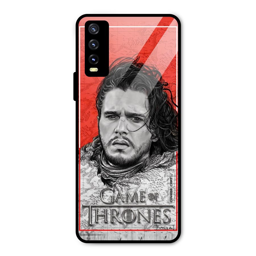 Jon Snow Nights Watch Metal Back Case for Vivo Y20g