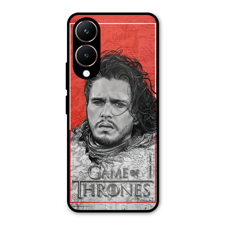 Jon Snow Nights Watch Metal Back Case for Vivo Y28