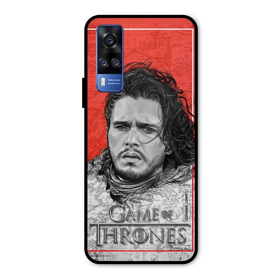 Jon Snow Nights Watch Metal Back Case for Vivo Y31