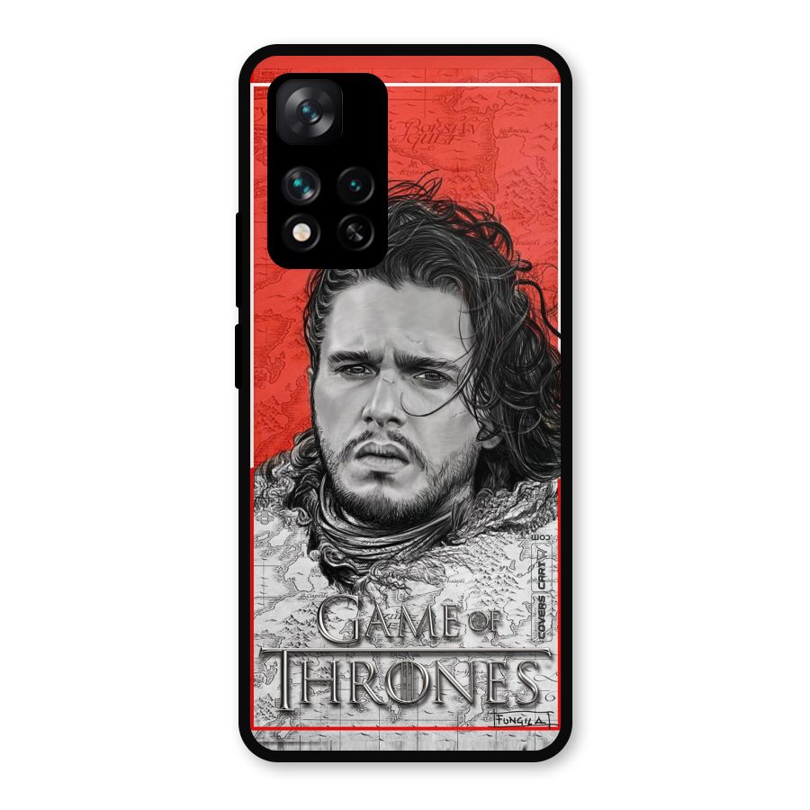 Jon Snow Nights Watch Metal Back Case for Xiaomi 11i Hypercharge 5G